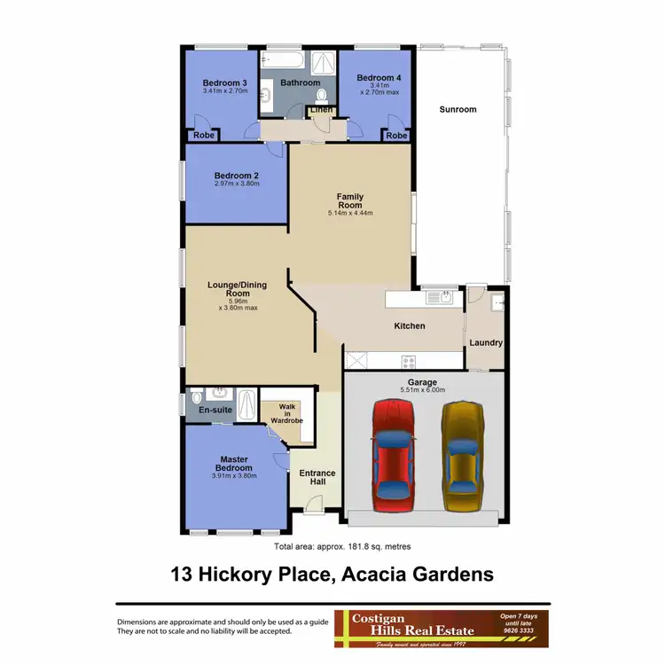 Floorplan of Homely house listing, 13 Hickory Place, Acacia Gardens NSW 2763
