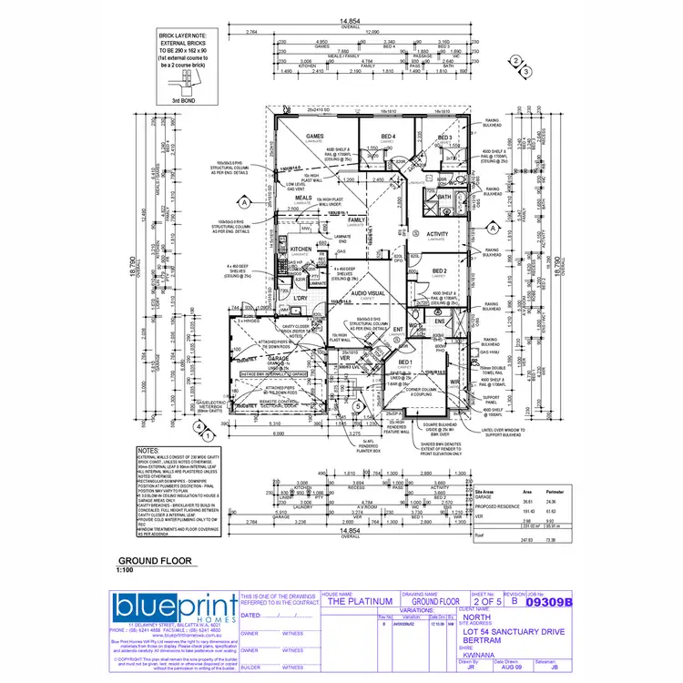Floorplan of Homely house listing, 75 Sanctuary Drive, Bertram WA 6167