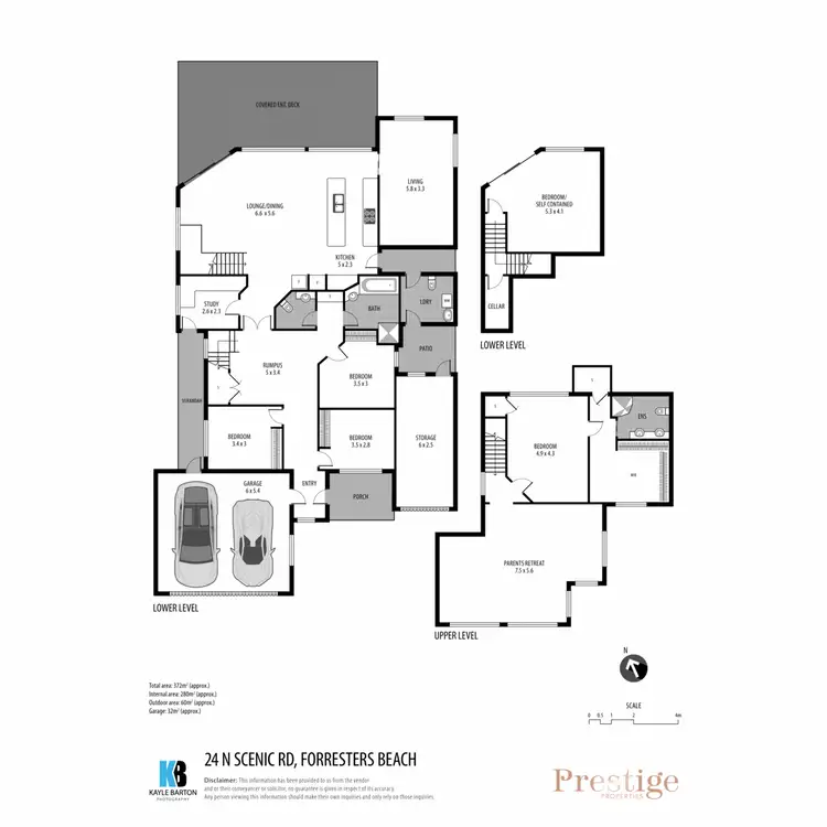 Floorplan of Homely house listing, 24 North Scenic Road, Forresters Beach NSW 2260