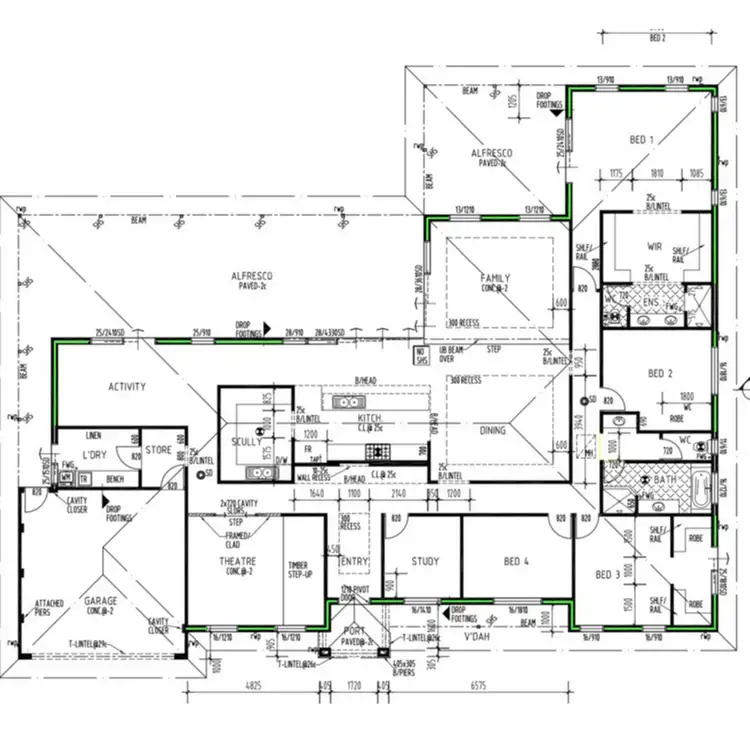 Floorplan of Homely house listing, 13 Wallaroo Drive, Chittering WA 6084