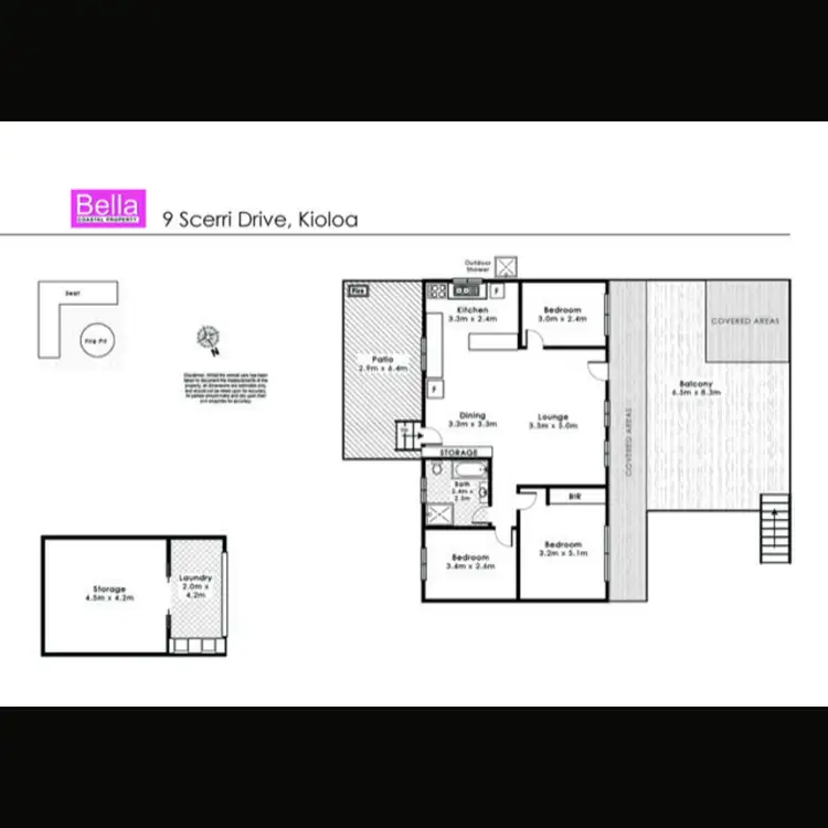 Floorplan of Homely house listing, 9 Scerri Drive, Kioloa NSW 2539