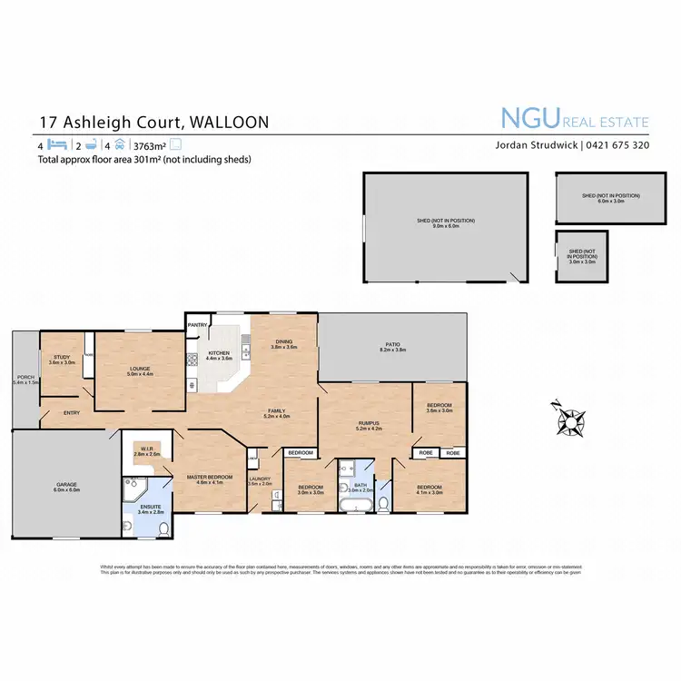 Floorplan of Homely house listing, 17 Ashleigh Court, Walloon QLD 4306