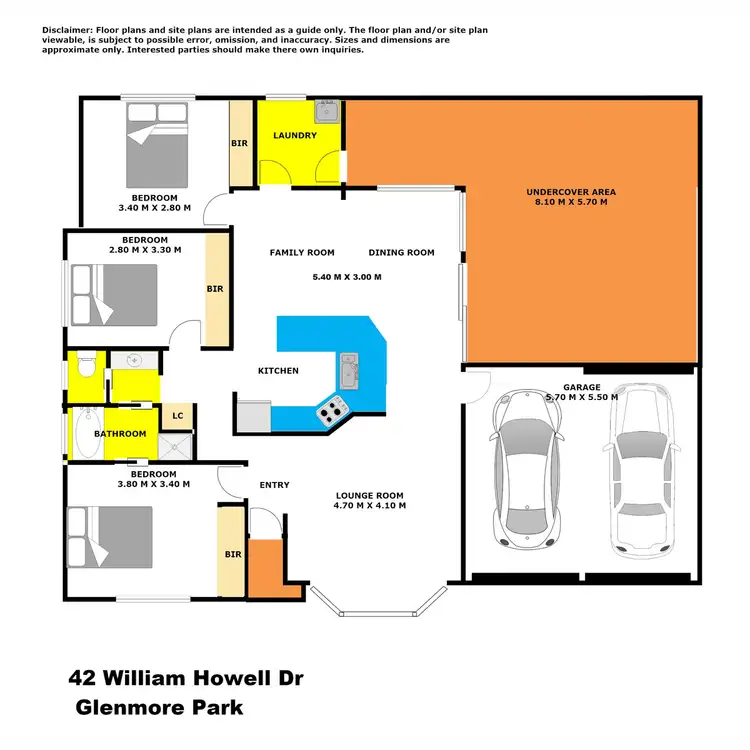 Floorplan of Homely house listing, 42 William Howell Drive, Glenmore Park NSW 2745