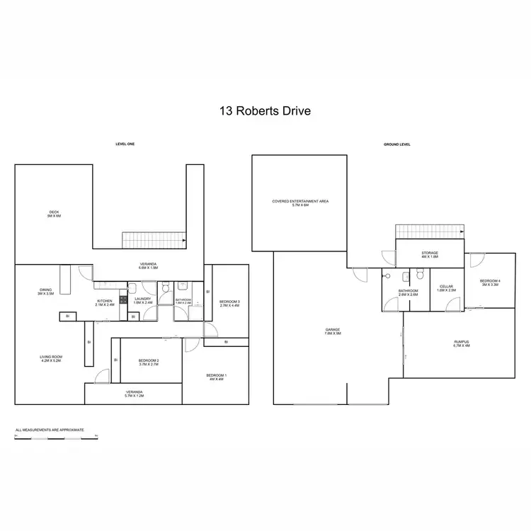 Floorplan of Homely house listing, 13 Roberts Drive, South Grafton NSW 2460