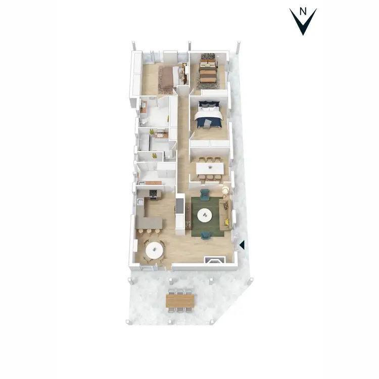 Floorplan of Homely house listing, 34 Nixon Street, Rosebud VIC 3939