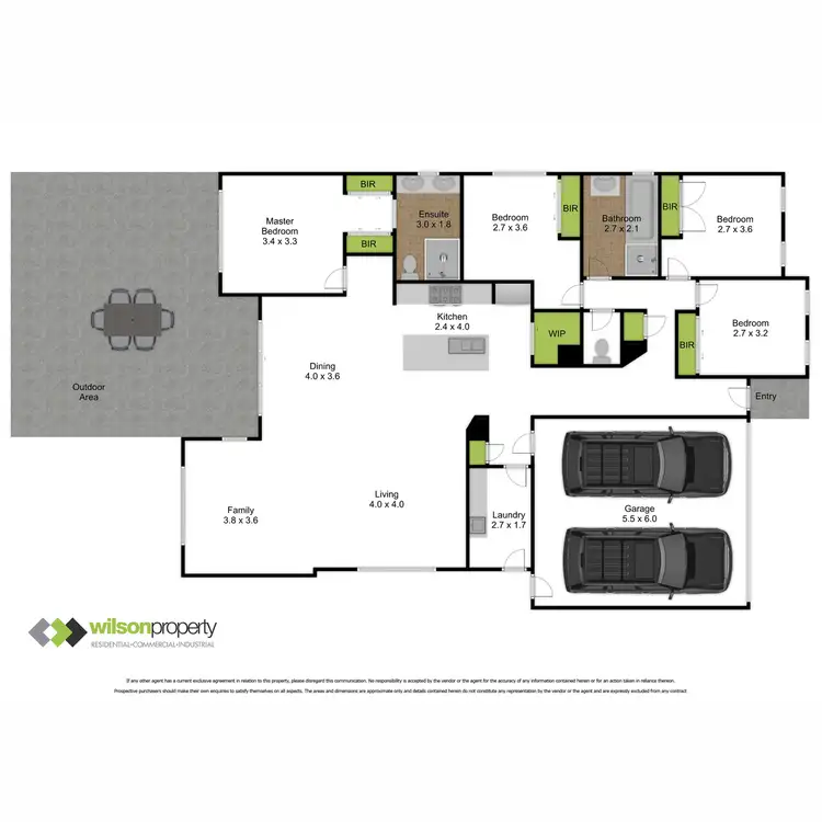 Floorplan of Homely house listing, 20 View Hill Drive, Traralgon VIC 3844