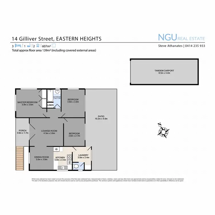 Floorplan of Homely house listing, 14 Gilliver Street, Eastern Heights QLD 4305