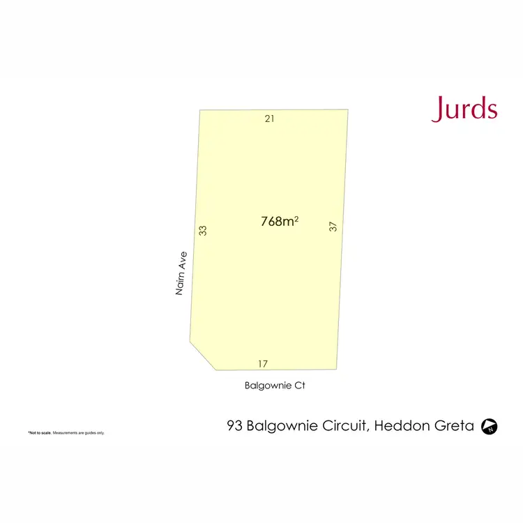 Floorplan of Homely land listing, 93 Balgownie Circuit (Lot 147), Heddon Greta NSW 2321