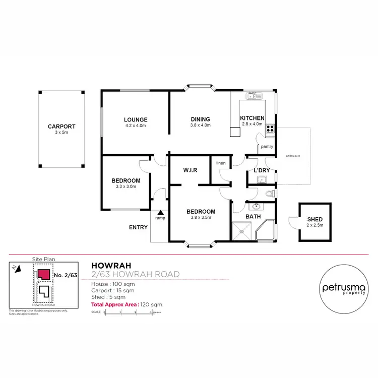 Floorplan of Homely house listing, 2/63 Howrah Road, Howrah TAS 7018