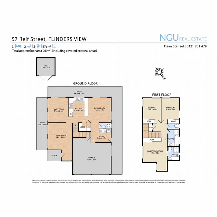 Floorplan of Homely house listing, 57 Reif Street, Flinders View QLD 4305