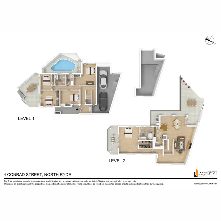 Floorplan of Homely house listing, 4 Conrad Street, North Ryde NSW 2113
