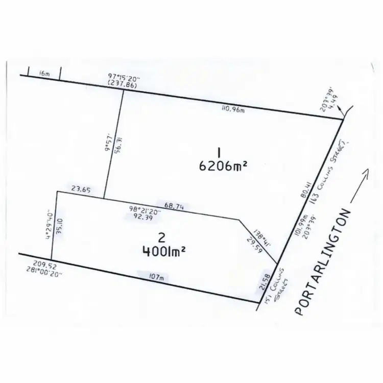 Floorplan of Homely land listing, LOT 2, 155 Collins Street, Drysdale VIC 3222