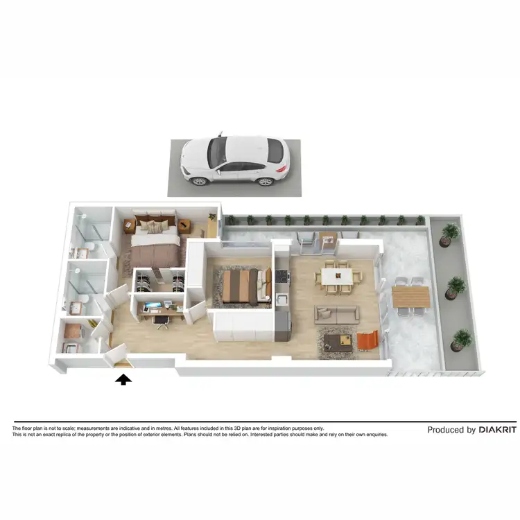Floorplan of Homely apartment listing, G04/83 Gamon Street, Yarraville VIC 3013