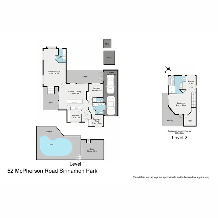 Floorplan of Homely house listing, 52 McPherson Road, Sinnamon Park QLD 4073