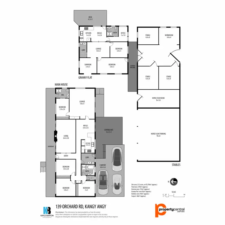 Floorplan of Homely rural property listing, 139 Orchard Road, Kangy Angy NSW 2258