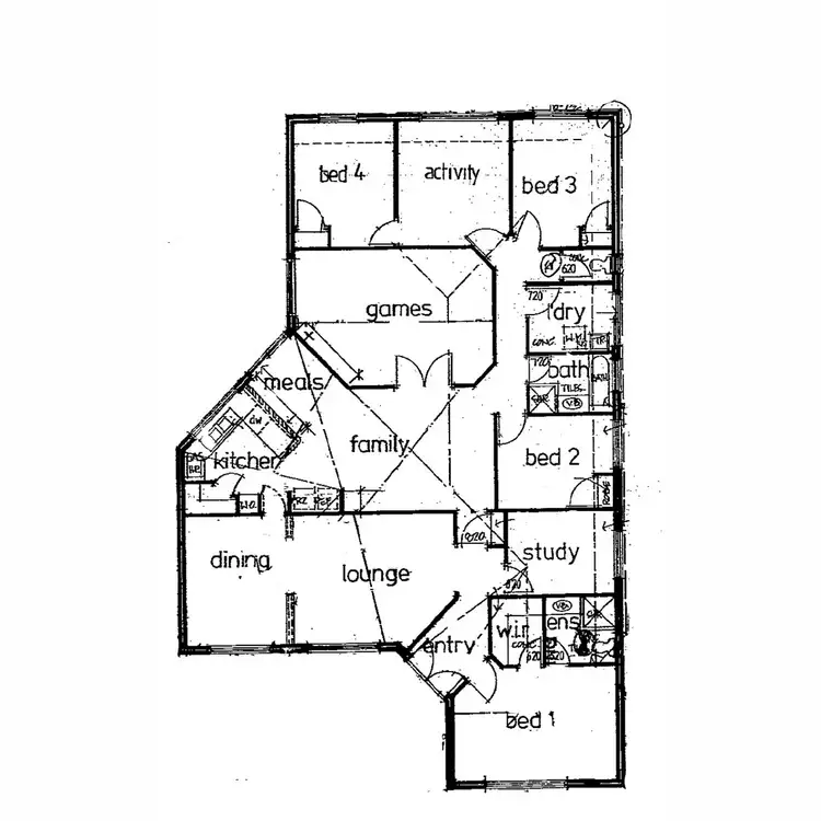 Floorplan of Homely house listing, 14 Valleyview Trail, Canning Vale WA 6155