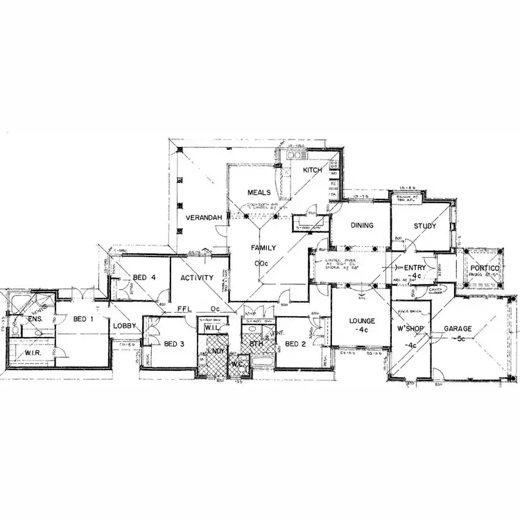 Floorplan of Homely house listing, 19 Geranium Place, Canning Vale WA 6155