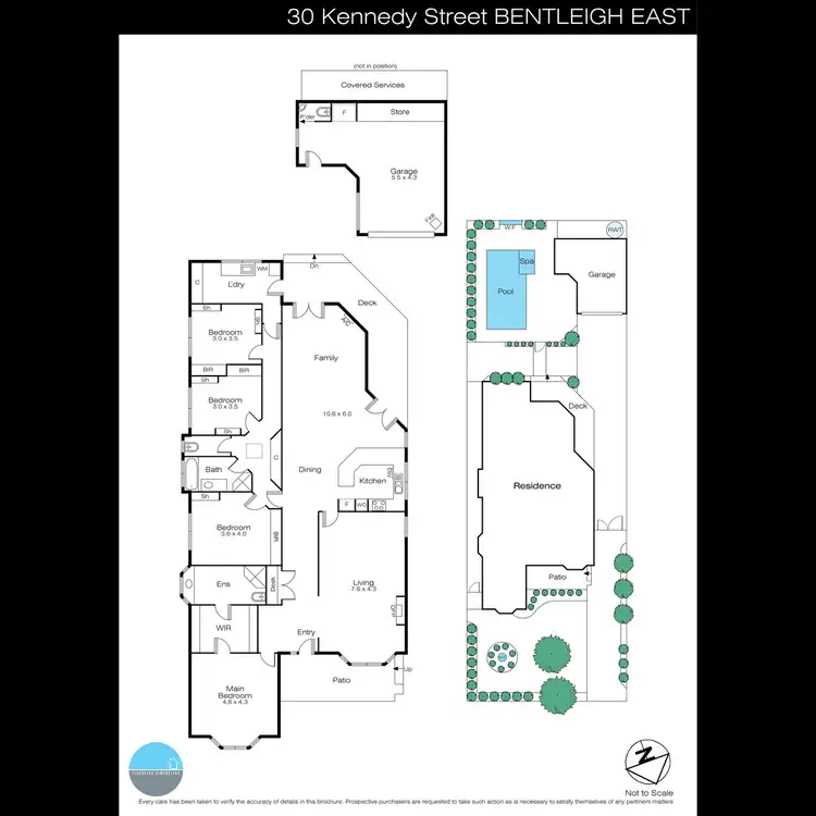 Floorplan of Homely house listing, 30 Kennedy Street, Bentleigh East VIC 3165