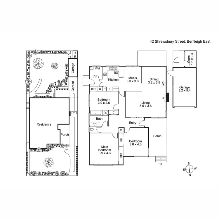Floorplan of Homely house listing, 42 Shrewsbury Street, Bentleigh East VIC 3165