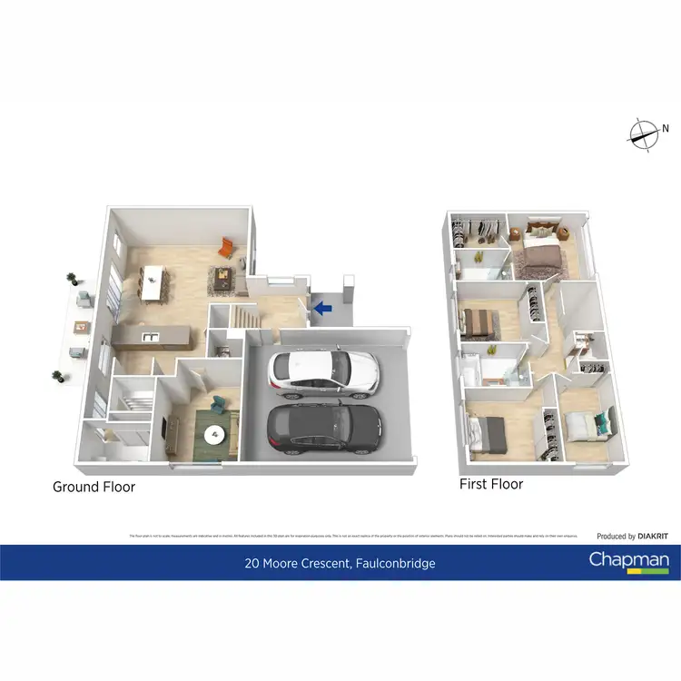 Floorplan of Homely house listing, 20 Moore Crescent, Faulconbridge NSW 2776