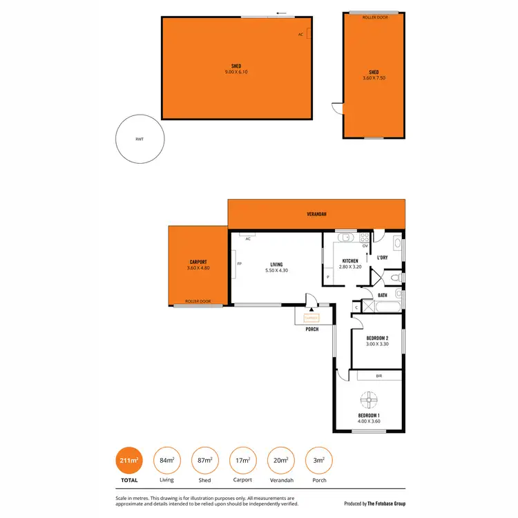 Floorplan of Homely house listing, 7 Salrak Avenue, Marion SA 5043