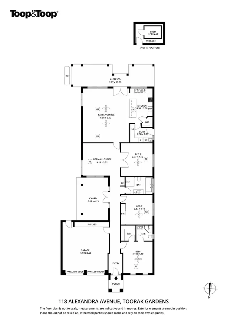 Floorplan of Homely house listing, 118 Alexandra Avenue, Toorak Gardens SA 5065