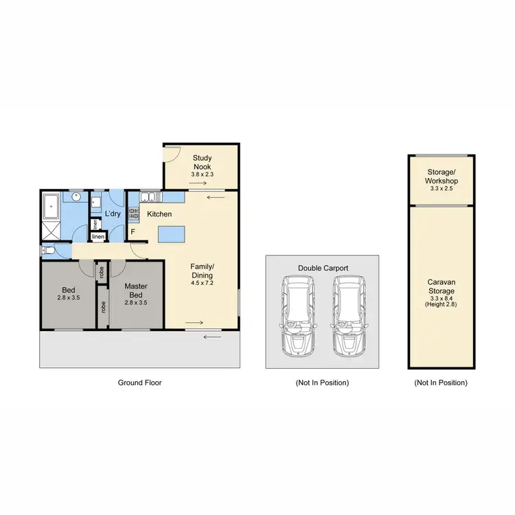 Floorplan of Homely house listing, 51 Sherwood Avenue, Rosebud VIC 3939