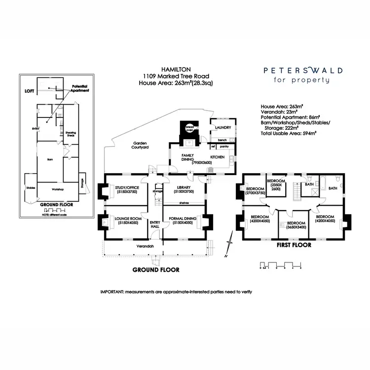 Floorplan of Homely rural property listing, 1109 Marked Tree Road, Hamilton TAS 7140