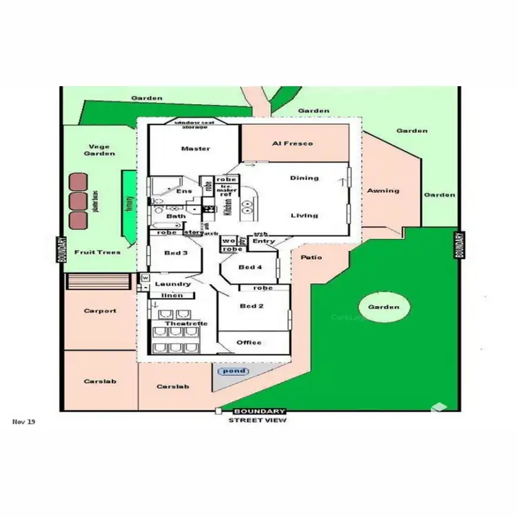 Floorplan of Homely house listing, 34 Cowderoy Drive, Russell Island QLD 4184