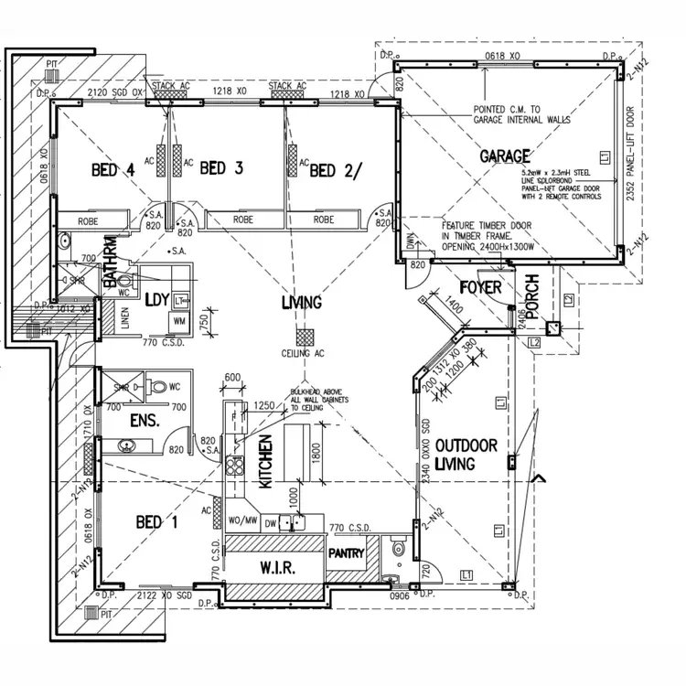 Floorplan of Homely house listing, 86 Sunbird Drive, Woree QLD 4868