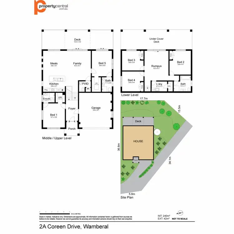Floorplan of Homely house listing, 2a Coreen Drive, Wamberal NSW 2260