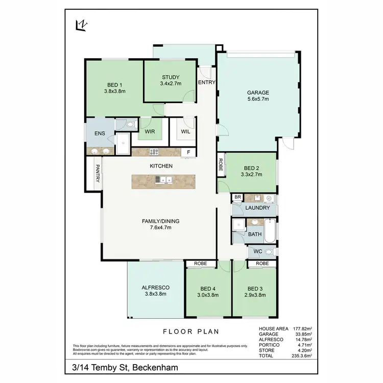 Floorplan of Homely house listing, 3/14 Temby Street, Beckenham WA 6107