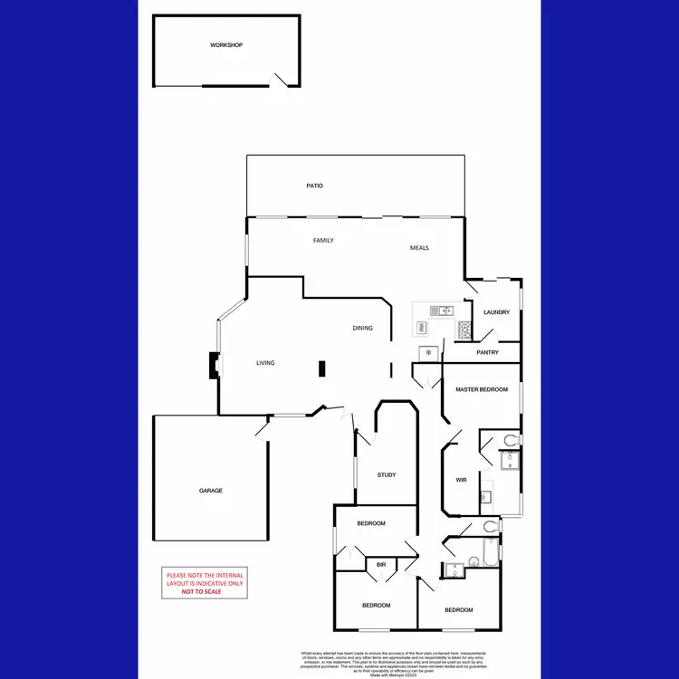 Floorplan of Homely house listing, 11 Merril Place, Ferndale WA 6148
