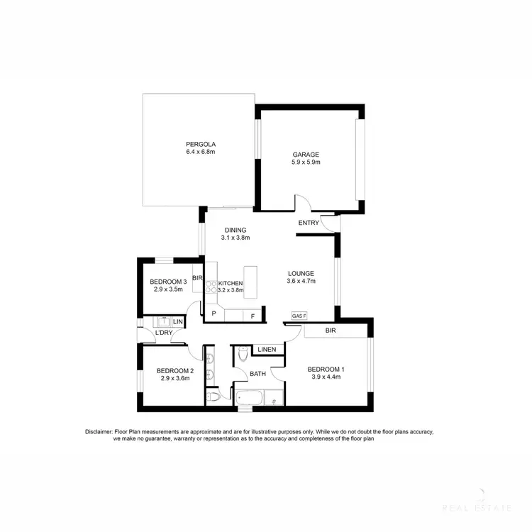 Floorplan of Homely unit listing, 2/89 Jubilee Highway East, Mount Gambier SA 5290