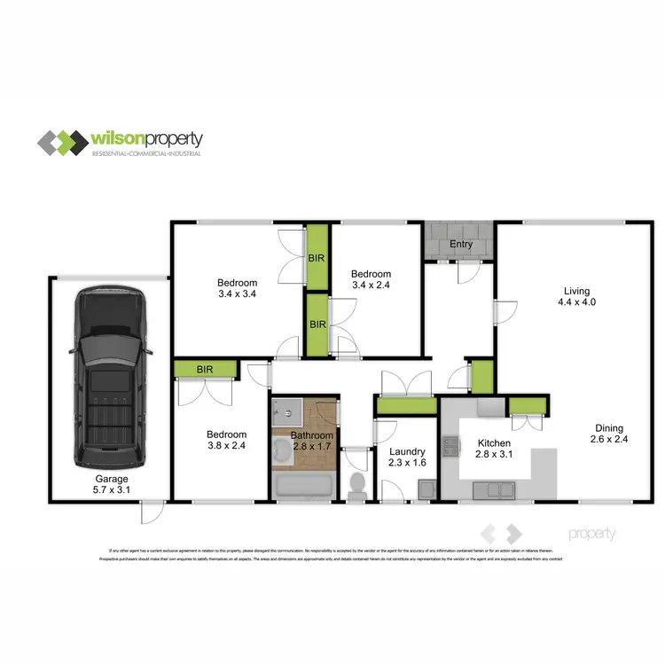 Floorplan of Homely unit listing, 14/11 Clift Court, Traralgon VIC 3844