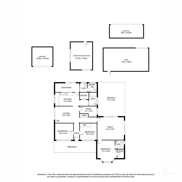 Floorplan of Homely house listing, 36 Millard Way, Kalangadoo SA 5278