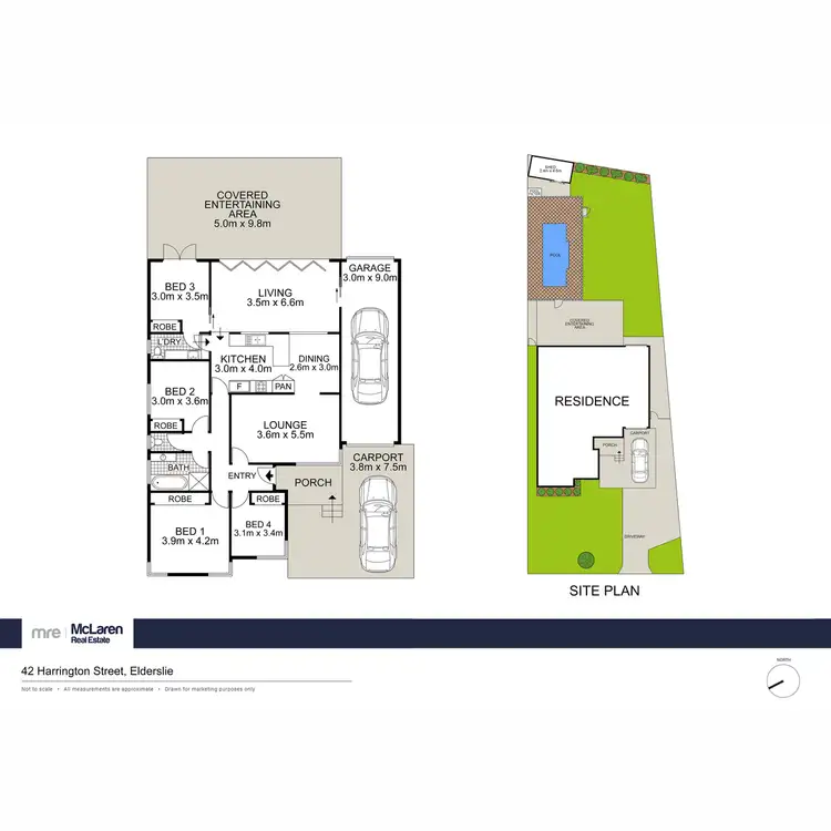 Floorplan of Homely house listing, 42 Harrington Street, Elderslie NSW 2570