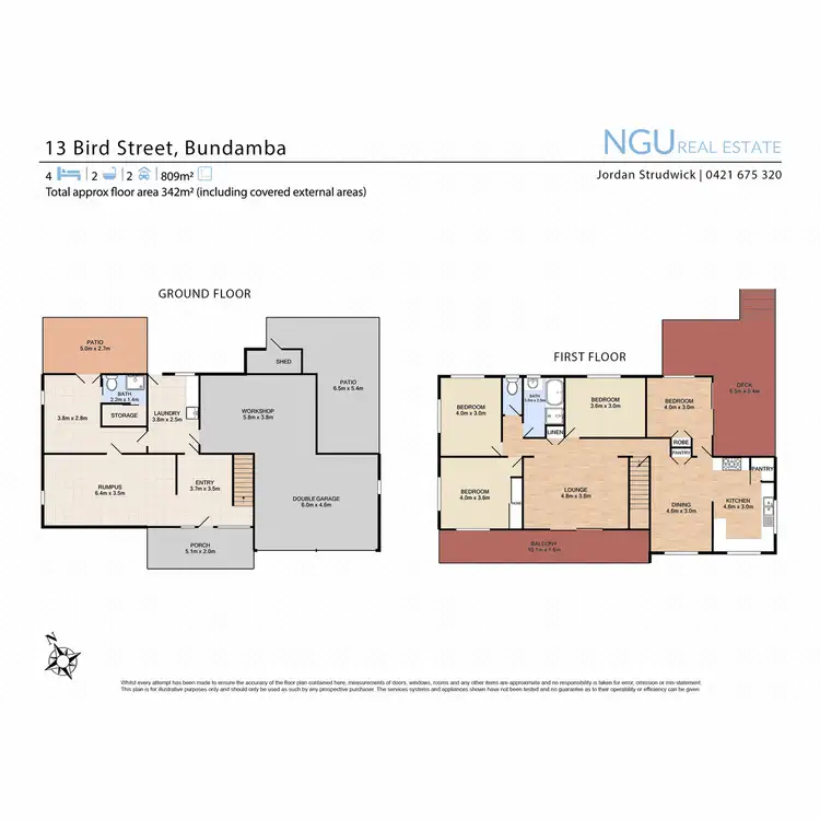Floorplan of Homely house listing, 13 Bird Street, Bundamba QLD 4304