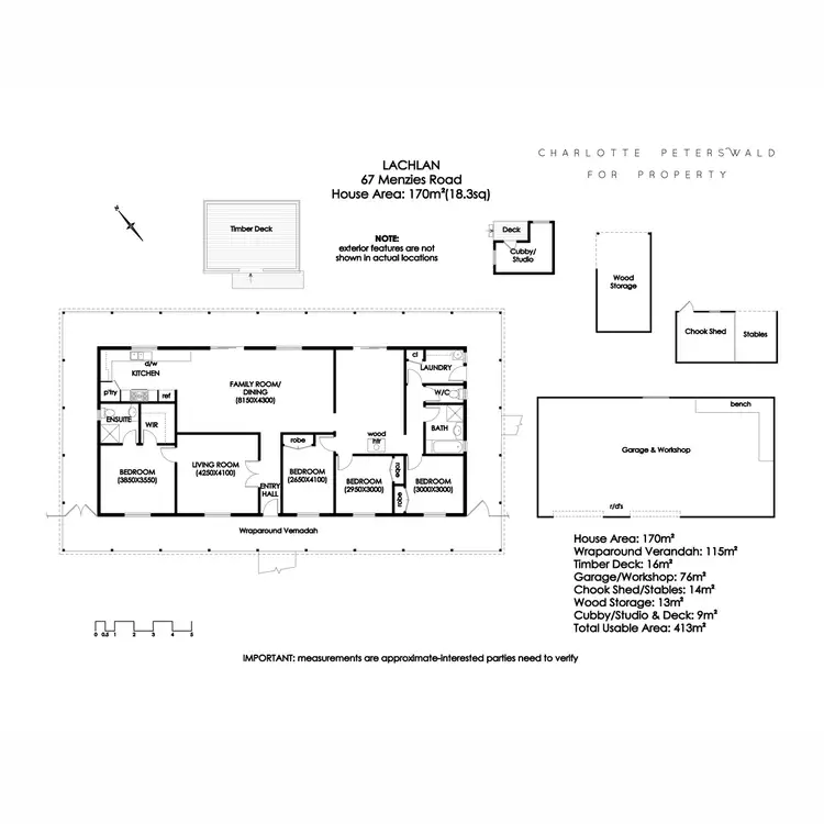 Floorplan of Homely house listing, 67 Menzies Road, Lachlan TAS 7140