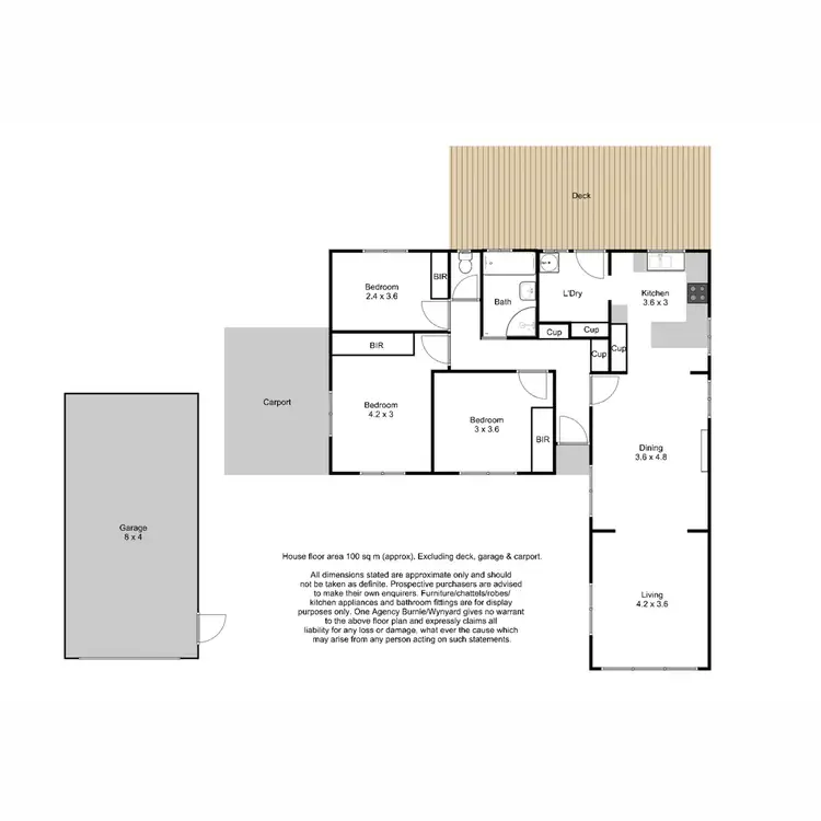Floorplan of Homely house listing, 70 Payne Street, Acton TAS 7320