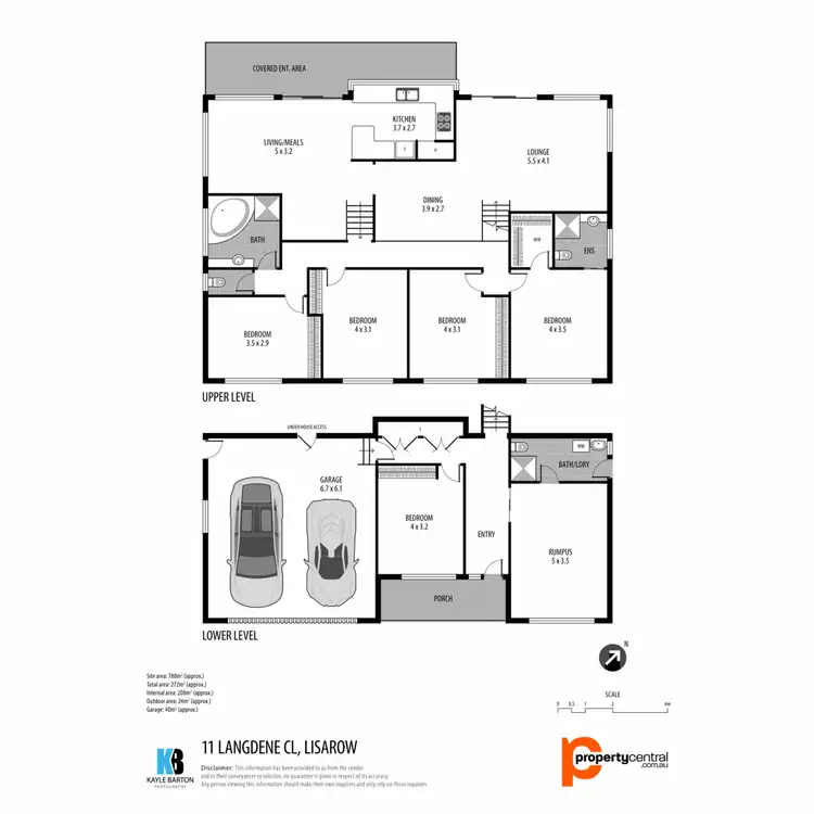 Floorplan of Homely house listing, 11 Langdene Close, Lisarow NSW 2250