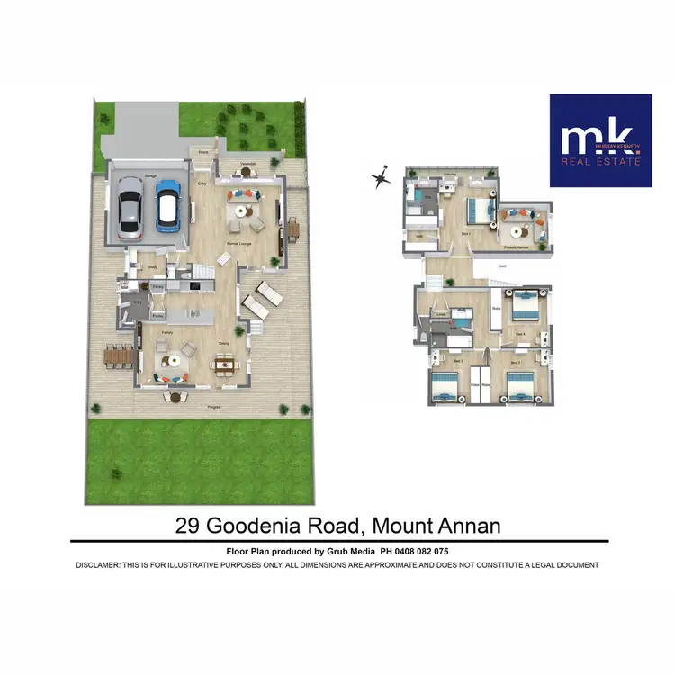 Floorplan of Homely house listing, 29 Goodenia Road, Mount Annan NSW 2567