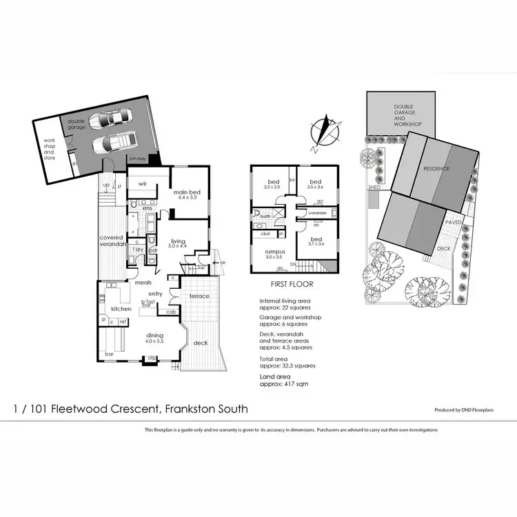 Floorplan of Homely house listing, 1/101 Fleetwood Crescent, Frankston South VIC 3199