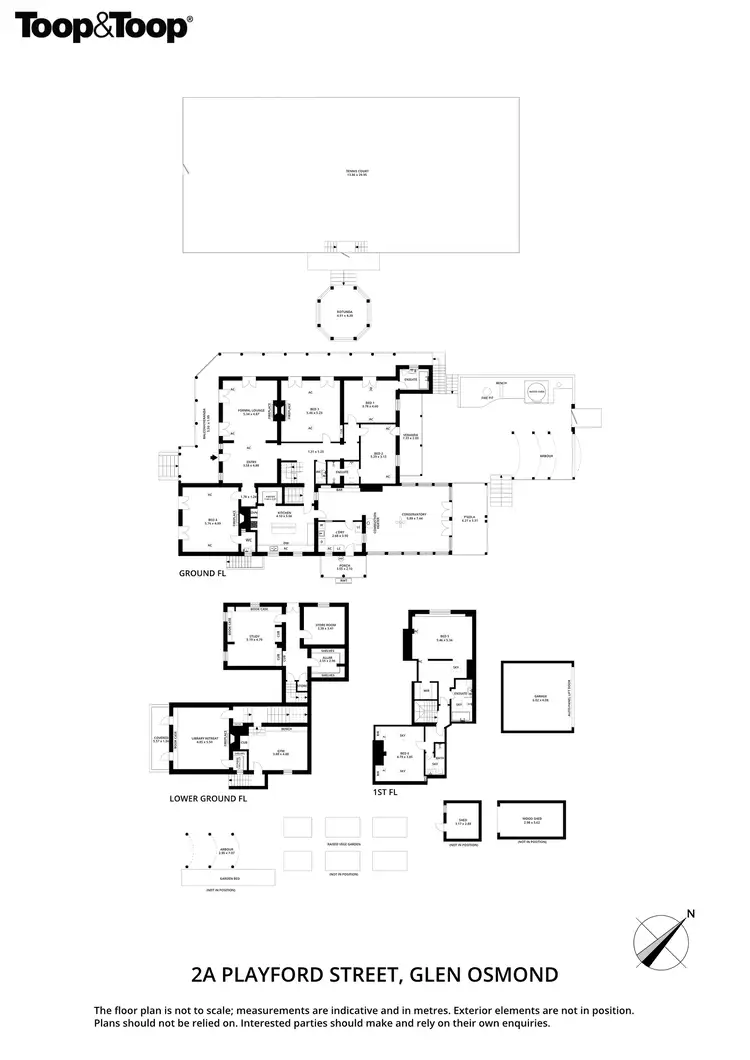 Floorplan of Homely house listing, 2A Playford Street, Glen Osmond SA 5064