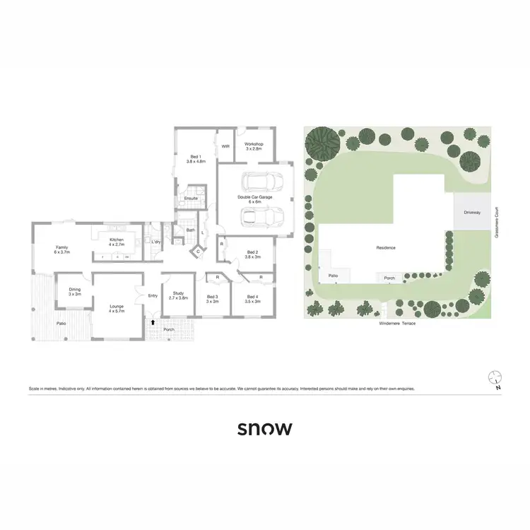 Floorplan of Homely house listing, 14 Windemere Terrace, Mount Lofty QLD 4350