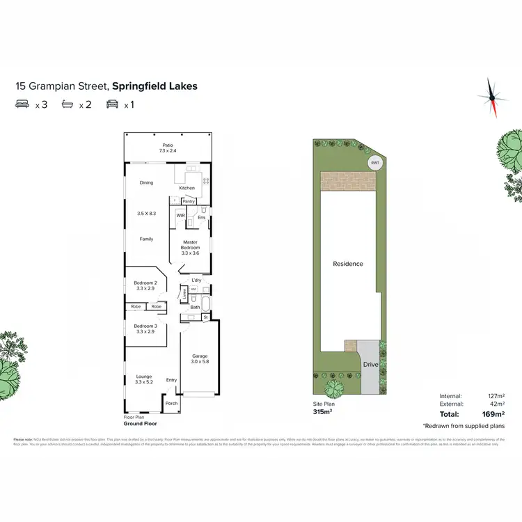 Floorplan of Homely house listing, 15 Grampian Street, Springfield Lakes QLD 4300