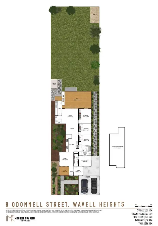 Floorplan of Homely house listing, 8 O'Donnell Street, Wavell Heights QLD 4012