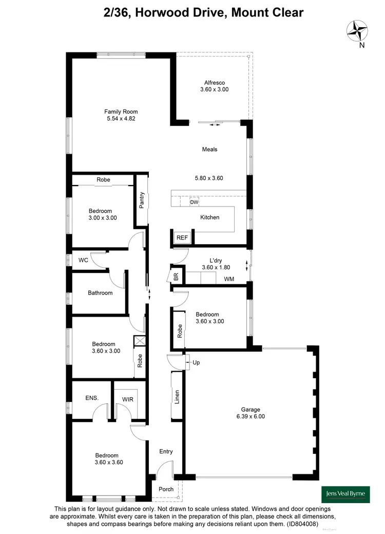 Floorplan of Homely house listing, Lot 2/36 Horwood Drive, Mount Clear VIC 3350