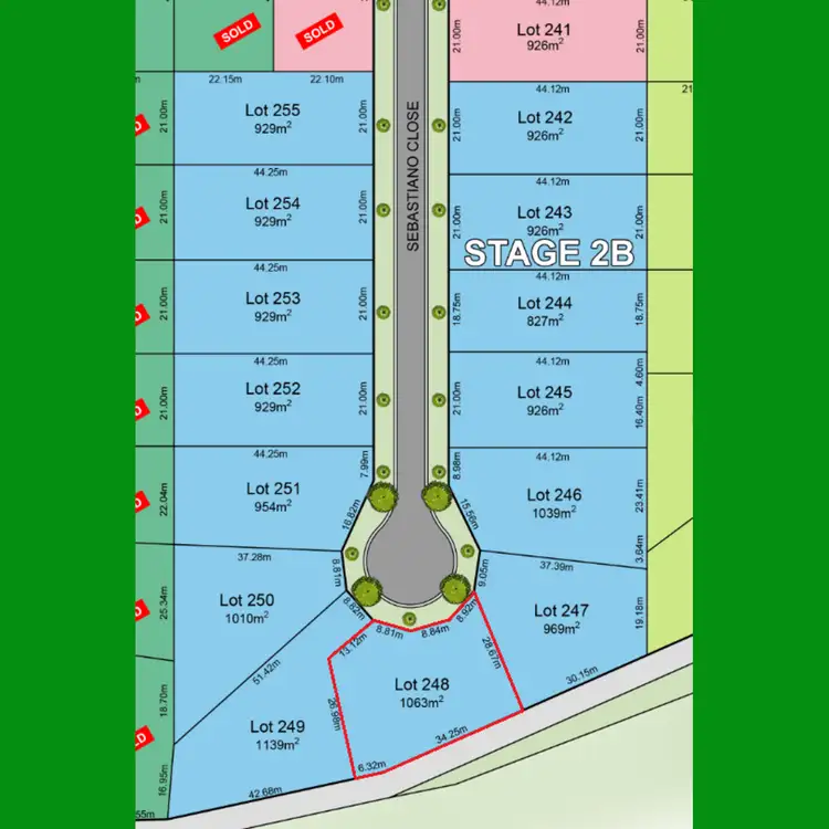 Floorplan of Homely land listing, LOT 248 Sebastiano Close, Mareeba QLD 4880
