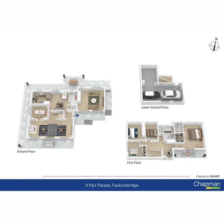 Floorplan of Homely house listing, 9 Parr Parade, Faulconbridge NSW 2776